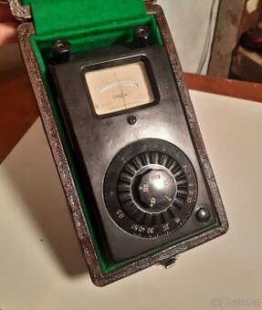 Ohmmetr Metra Blansko OMEGA, rok 1955