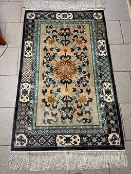 Čínský hedvábný luxusní koberec TOP 170x90