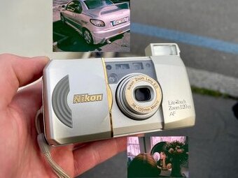 Nikon Litetouch zoom 120ed vintage analogový fotoaparát 35mm