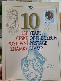 10 let České poštovní známky - 1
