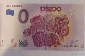 0 euro souvenír Zoo Liberec
