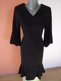 Černé luxusní šaty zn. Calvin Klein - 1