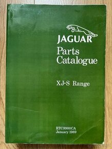 JAGUAR XJS XJ-S originální katalog náhradních dílů fabrický