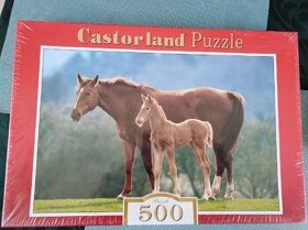 puzzle Castorland 500 dílků - koně