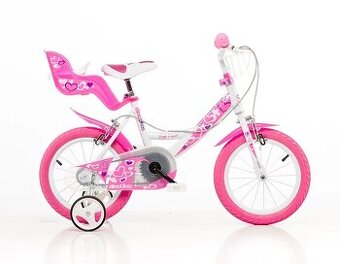 Dětské kolo DINO bikes 14"+ postraní kolečka