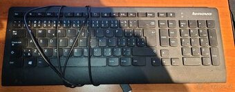 Klavesnice Lenovo nizkozdvihova - USB + KME bila PS/2