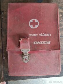 Cestovní lékárnička Sanitas s příslušenstvím r. 1980