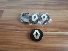 středové krytky Renault 60mm cerne nebo stříbrné pokličky