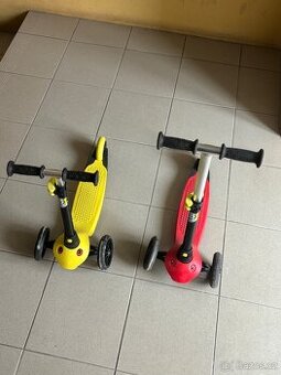 Žlutá koloběžka Oxelo B1 Decathlon