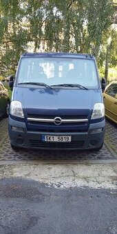Opel Movano 2,5 bez turba a FPČ, 96000km