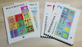 Učebnice Matematiky I. a II. + pracovní sešity I. a II. pro - 1