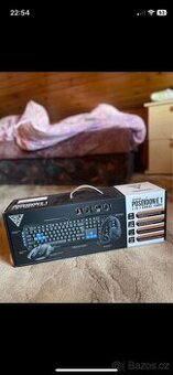 Gaming combo- klavesnice,mys,sluchatka - 1