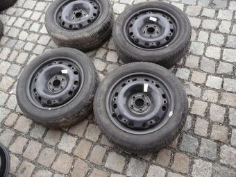 LETNÍ PNEU + DISKY 195/55R15 VW ŠKODA SEAT