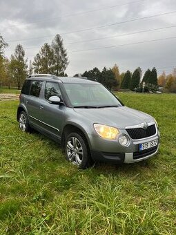 Škoda Yeti 2.0 TDI 4x4 81kw, ČR, 2.majitel, serviska,