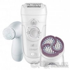 EPILÁTOR BRAUN Silk-épil7 Wet&Dry stříbrný se světýlkem NOVÝ