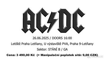 AC/DC - Letňany -Stání B