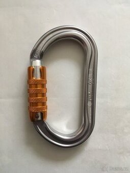 Karabína karabínka Petzl OK - triact lock, nová - 1