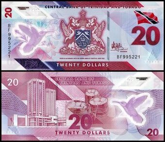Trinidad a Tobago - 20 Dolarů bankovka,