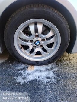 ALU kola na BMW 5x120 R16", pneu M+S