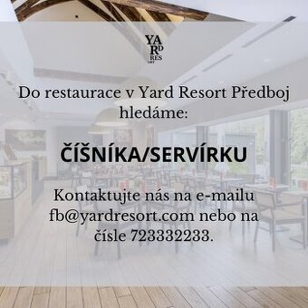 ČÍŠNÍK / SERVÍRKA