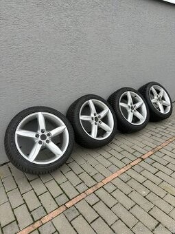 Alu kola Audi A4 B8 R18, zimní pneu