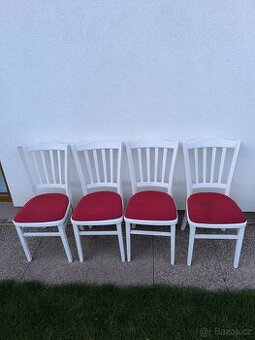 Prodám dřevěné retro židle