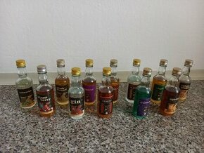 Mini lahvičky alkoholu