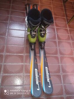 Dětské lyže Elan formula 120cm + lyžáky