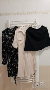 Dívčí/dámské košilové šaty a sukně, věk cca 15 let