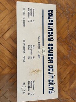 Retro koupelnová sada