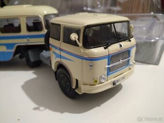 Škoda Liaz 706 RTTN + autobusový návěs Karosa NO 80