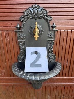 Zahradní výlevka - retro umyvadlo