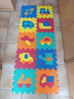 Pěnová hrací podložka 10 dílná za 49 Kč