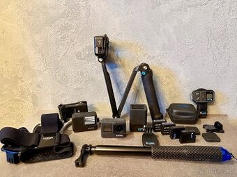 GO PRO 7 BLACK S PŘÍSLUŠENSTVÍM