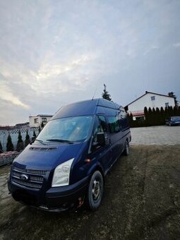 FORD TRANSIT JUMBO ŠEST MÍST, KLIMA, NAVI