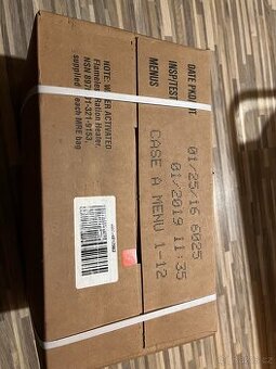 Americké armádní MRE – originál USA