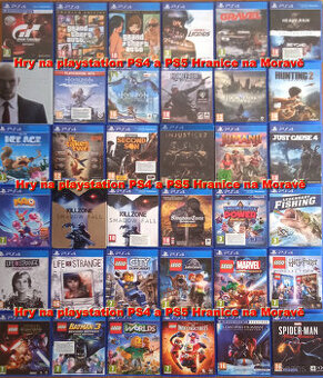 Hry na Playstation PS 4 a PS 5 - 2. část seznamu -