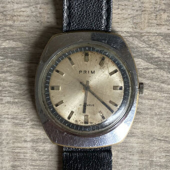 Staré hodinky PRIM "Soudek" - 17 Jewels