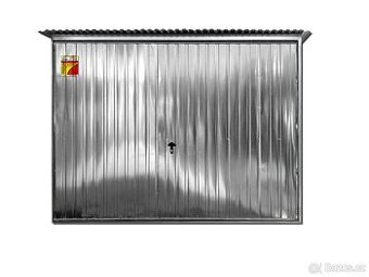 Plechová garáž SUPERSTAL 3X5 výklopná brána