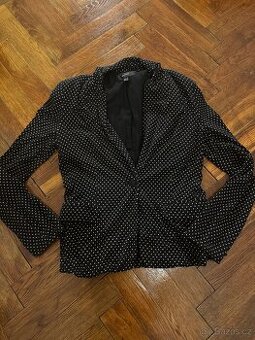 Dámské puntíkaté bavlněné sako vel. L Mango