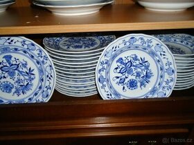 Cibulák Dubí talíř staré modré značení.