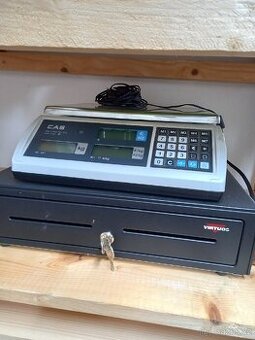 Pokladní šuplík + digitální váha