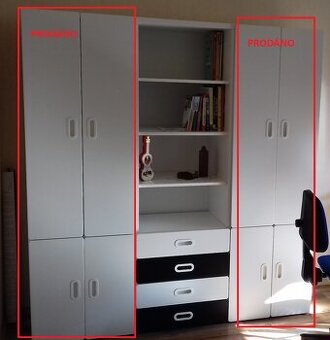 skříň a 2 šuplíky IKEA STUVA