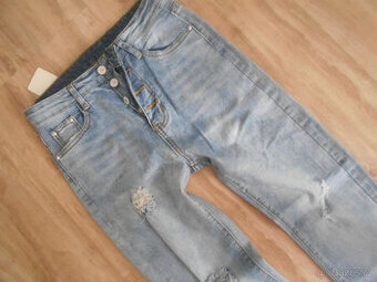 DŽÍNY VEL. S/M NOVÉ