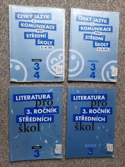 Prodám učebnice - biologie, matematika, fyzika, AJ, ČJ