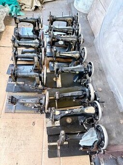 SBÍRKA STARÝCH ŠICÍCH STROJŮ, CENA DOHODOU.