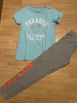Tričko nové vel.158/164+legíny vel.164 jako nové cena celkem