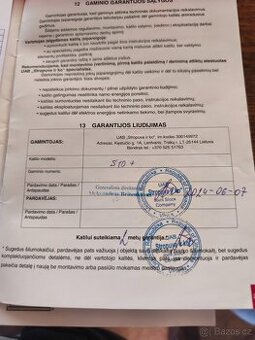 Prodám kotel na dřevo