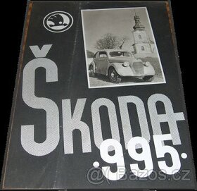 Prospekty katalogy leták Škoda 995 Popular 1200