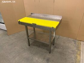 Nerezový stůl s polyetylénovou deskou 100x60x90cm